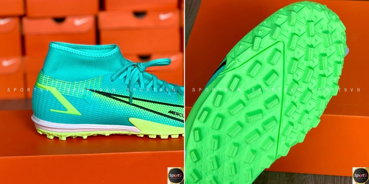 Nike Mercurial Superfly 8 Academy TF Impulse Pack - Xanh Ngọc - CV0953-403